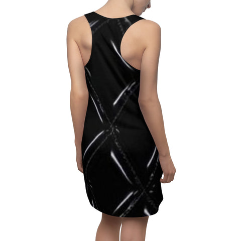 Women's Cut & Sew  HIP HOP ART Racerback Dress (AOP)