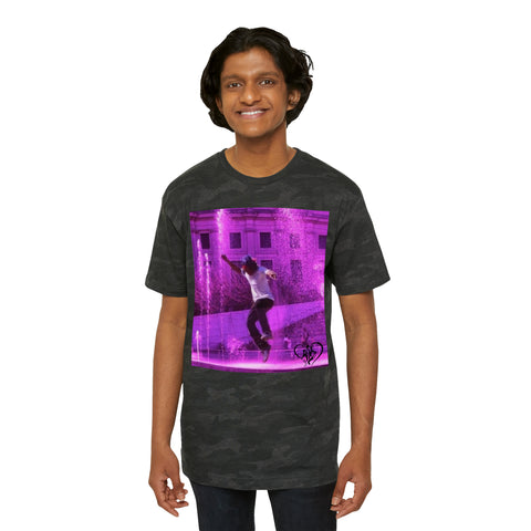 Men's HIP HOP ART Skate Board Tee