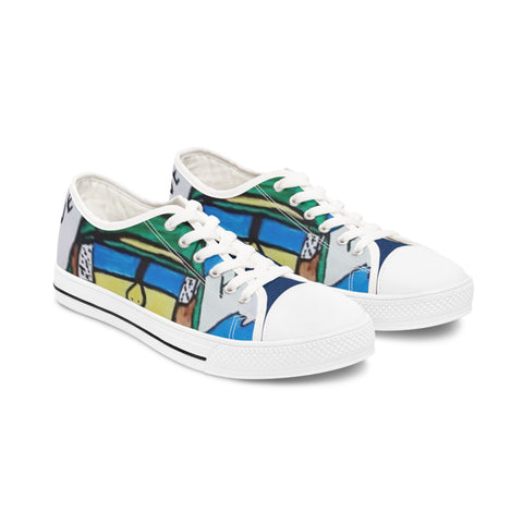 Women's Low Top  HIP HOP ART Sneakers