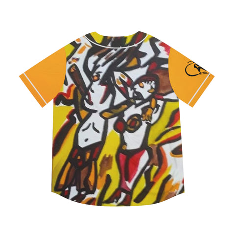 Men's  HIP HOP ART Baseball Jersey (AOP)