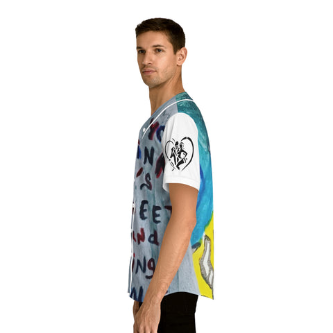 Men's Hip Hop  ART Baseball Jersey (AOP)