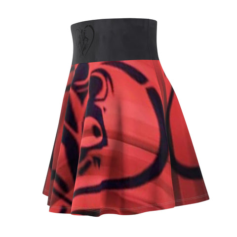 Women's HIP HOP ART Skater Skirt (AOP)