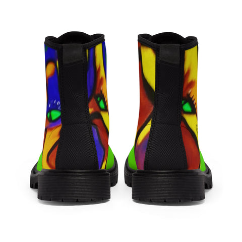 Men's Canvas HIP HOP ART Boots