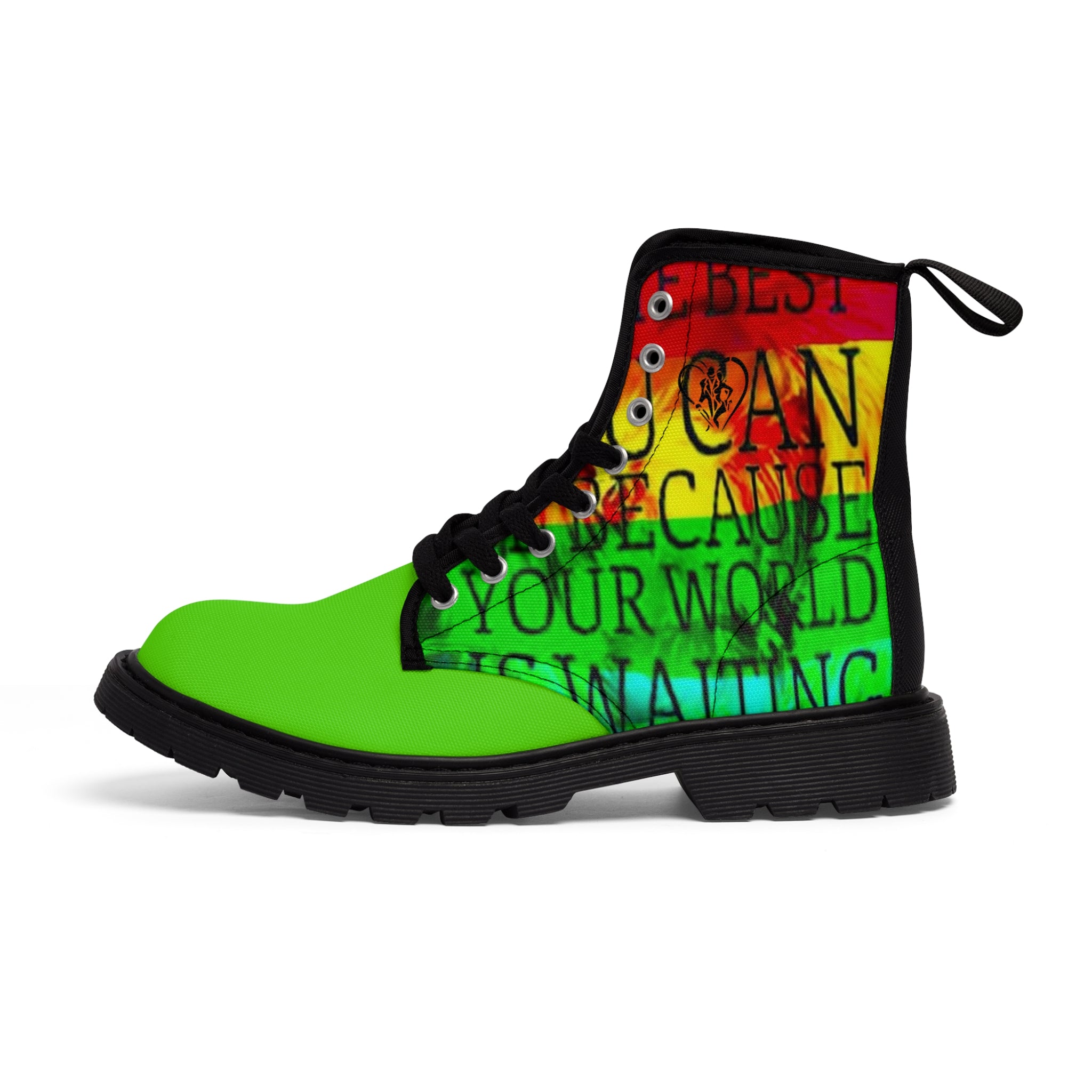 Women's Canvas HIP HOP ART Boots