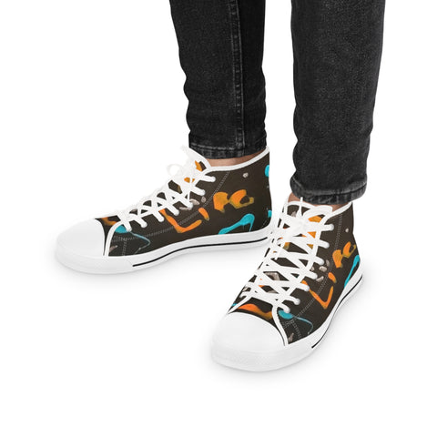 Men's High Top HIP HOP ART Sneakers