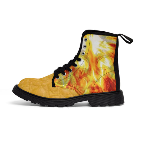 Men's Canvas  HIP HOP ART Boots