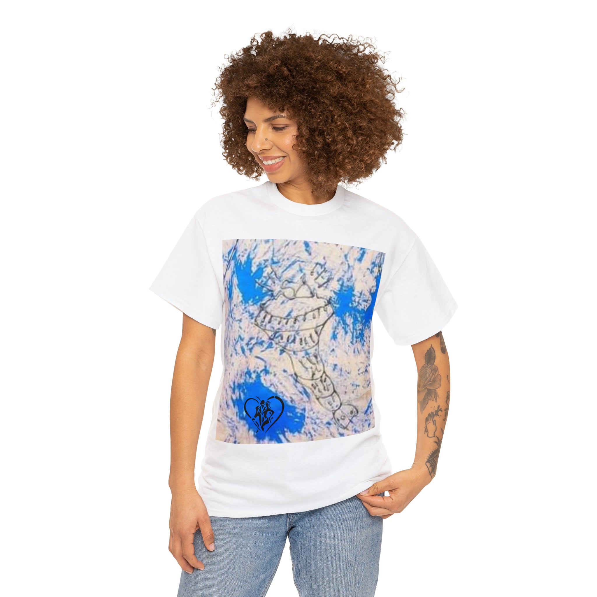 Unisex Heavy HIP HOP ART Cotton Tee