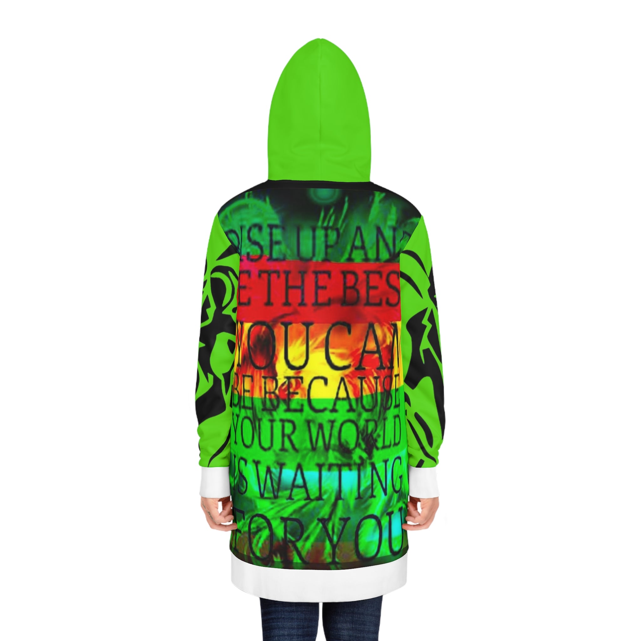 Women's HIP HOP ART Hoodie Dress (AOP)