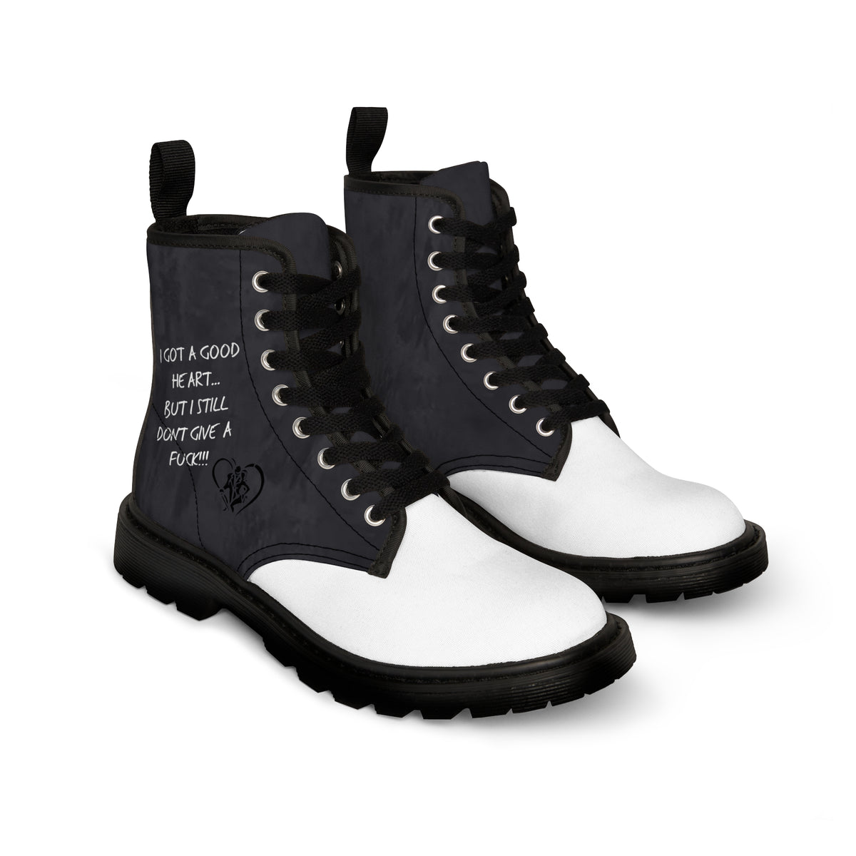 Men's Canvas HIP HOP ART Boots