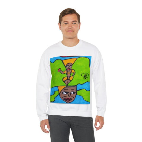 Unisex Heavy Blend™  HIP HOP ART  Crewneck Sweatshirt