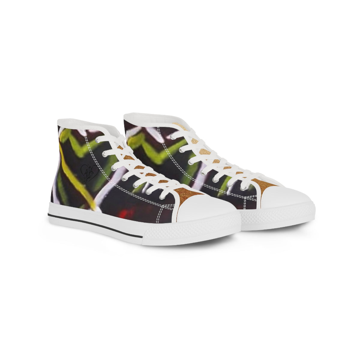 Men's High Top   HIP HOP ART Sneakers