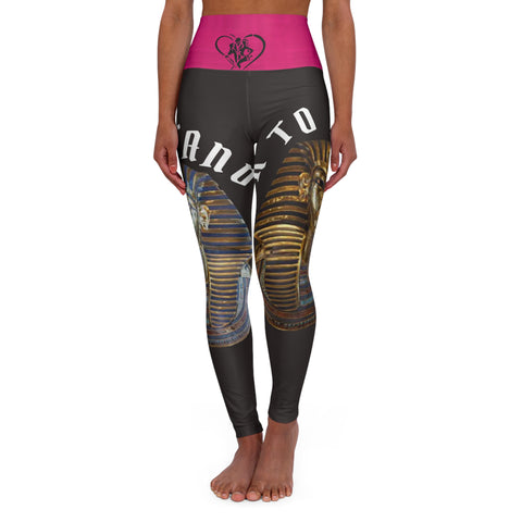 High Waisted  Yoga Leggings (AOP)