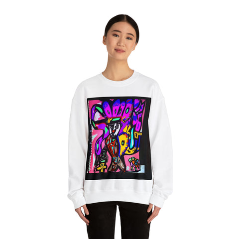 Unisex Heavy Blend™ HIP HOP ART 7ıCrewneck Sweatshirt