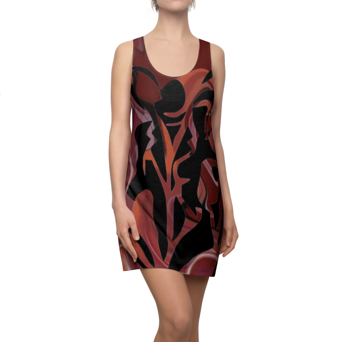 Women's Cut & Sew  HIP HOP ART  Racerback Dress (AOP)