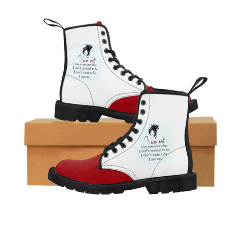 Men's Canvas  HIP HOP ART Boots