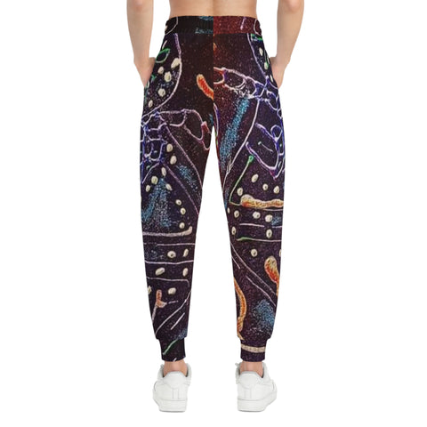 HIP HOP ART Athletic Joggers (AOP)