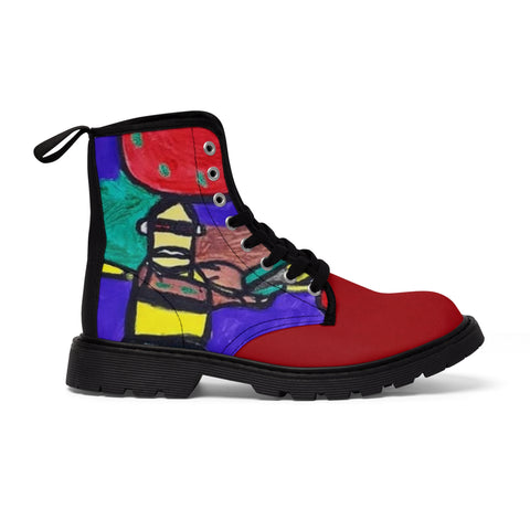 Men's Canvas HIP HOP ART Boots