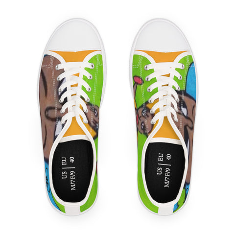 Women's Low Top HIP HOP ART Sneakers