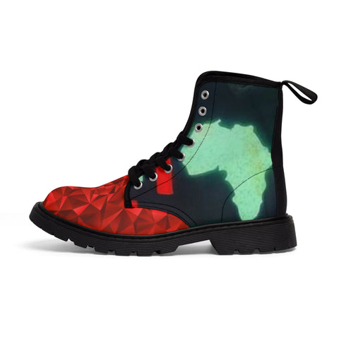 Men's Canvas HIP HOP ART  Boots