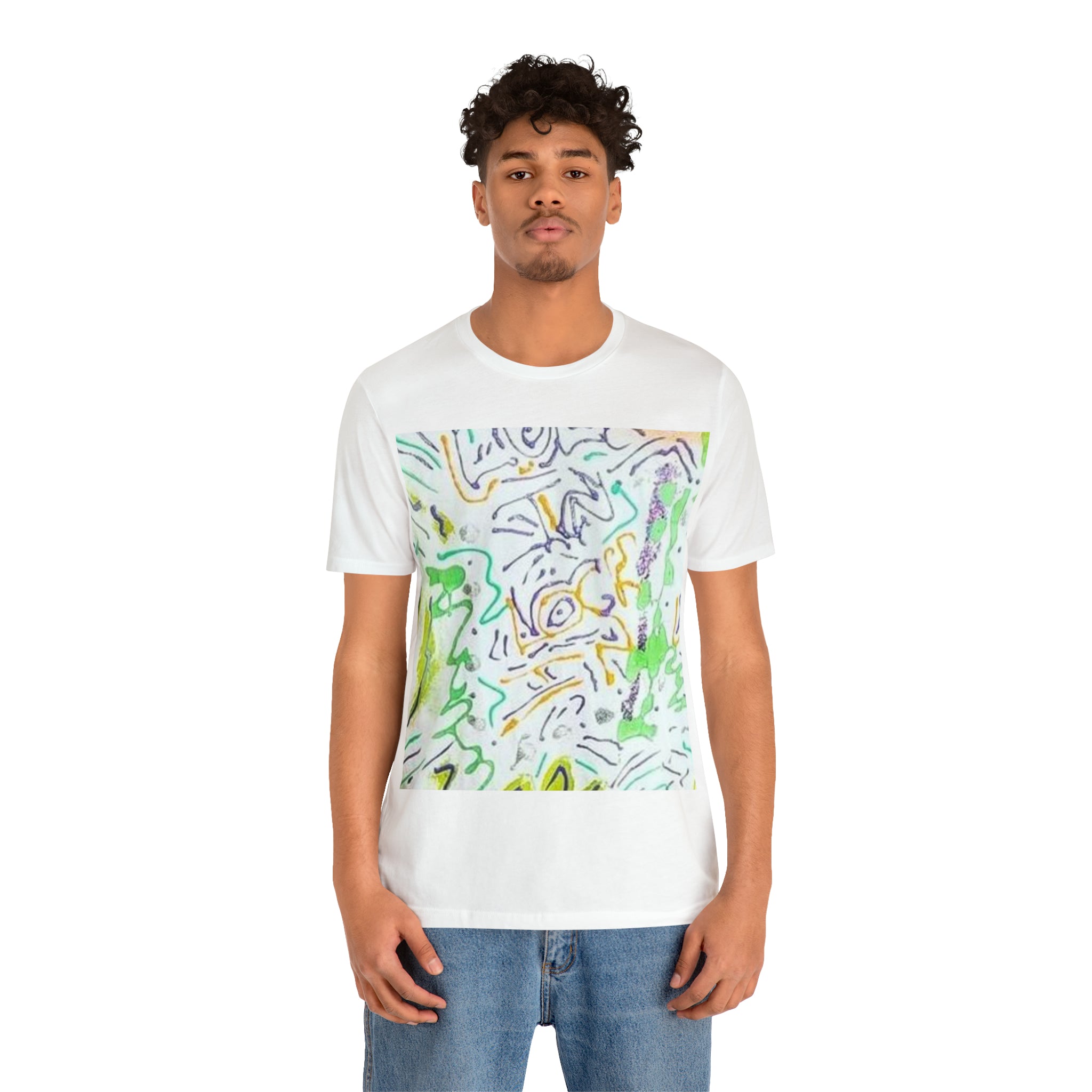 HIP HOP ART Unisex Jersey Short Sleeve Tee