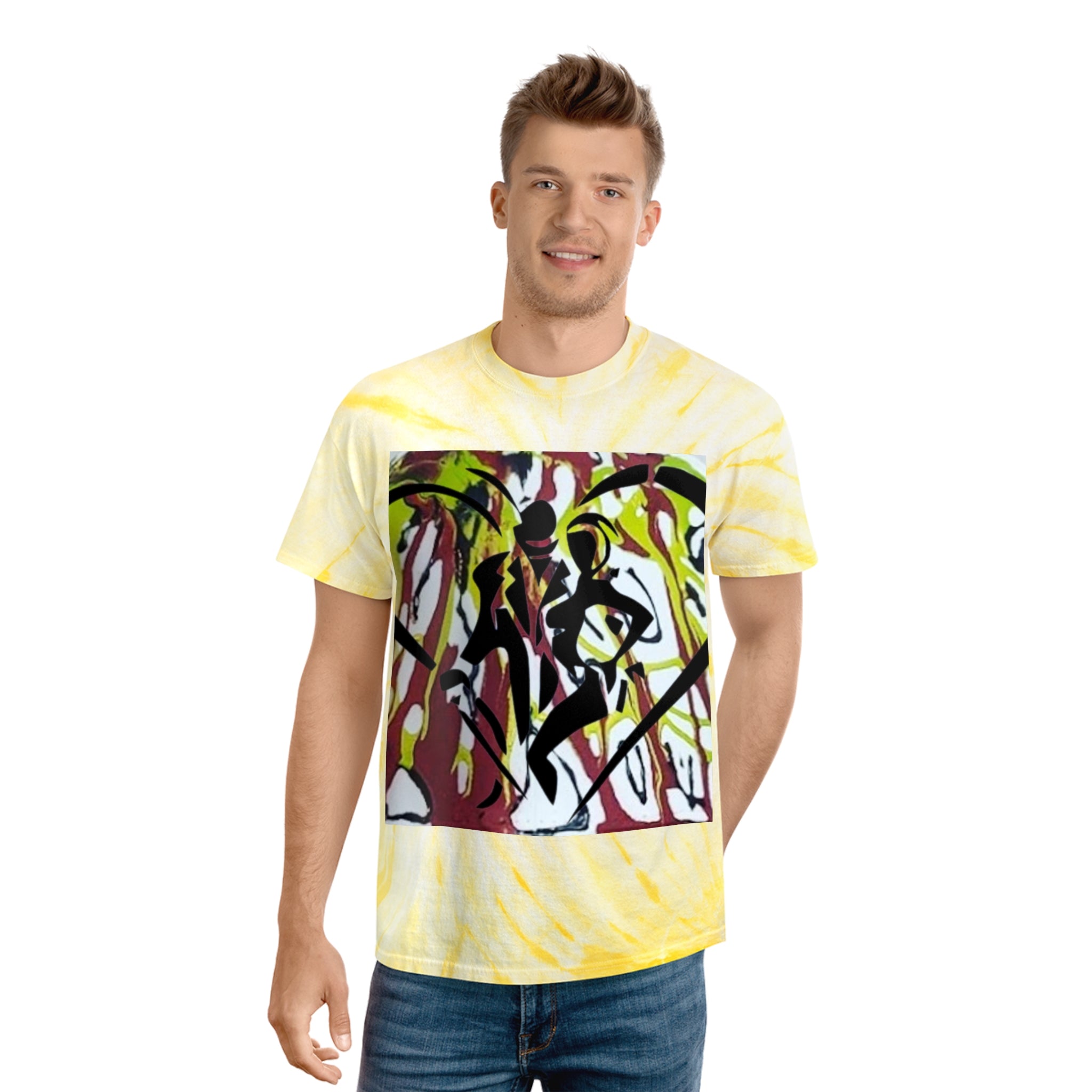 HIP HOP ART Tie-Dye Tee, Cyclone