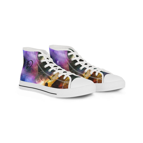 Men's High Top HIP HOP ART  Sneakers