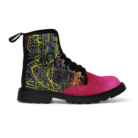 Men's Canvas  HIP HOP ART Boots