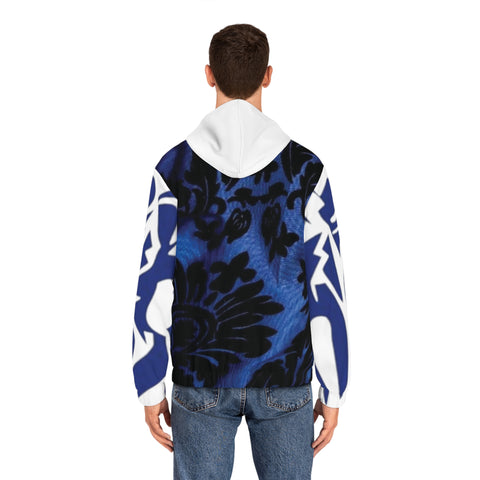 Men's Full-Zip  HIP HOP ART  Hoodie (AOP)