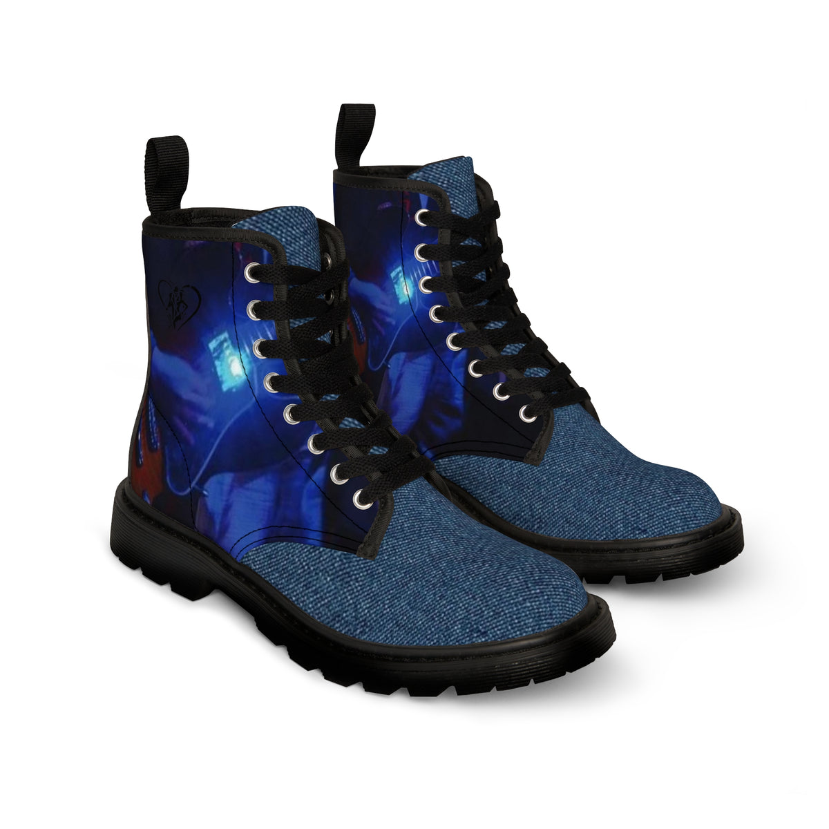 Men's Canvas  HIP HOP ART Boots