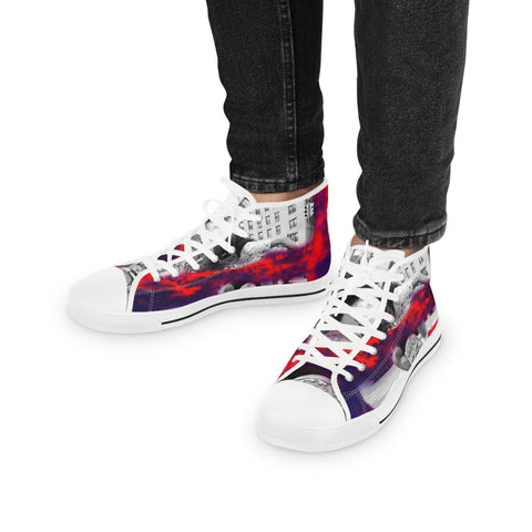 Men's High Top  HIP HOP ART  Sneakers