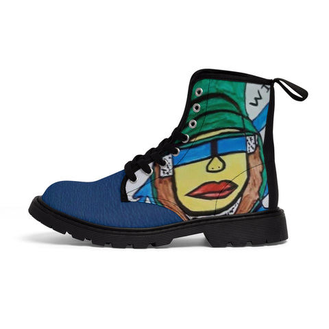 Men's Canvas HIP HOP ART Boots