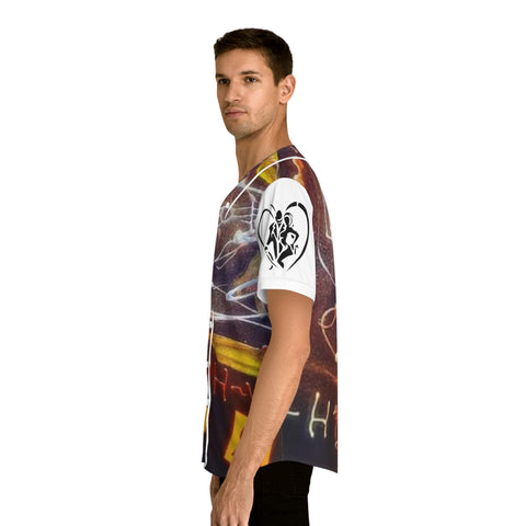 Men's  HIP HOP ART Baseball Jersey (AOP)