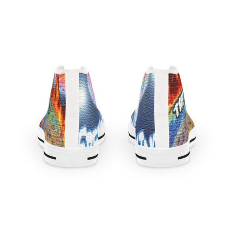 Men's High Top HIP HOP ART  Sneakers