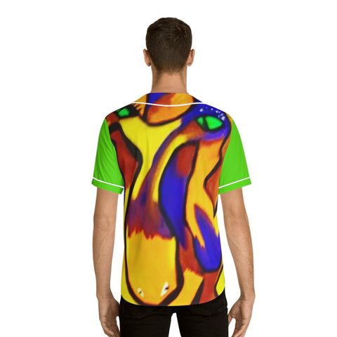 Men's HIP HOP ART Baseball Jersey (AOP)