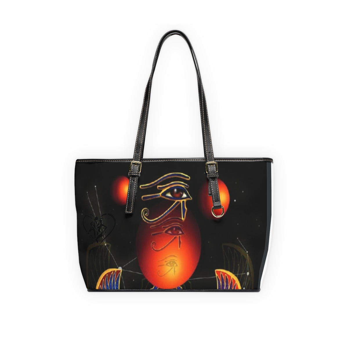 PU Leather  HIP HOP ART Shoulder Bag