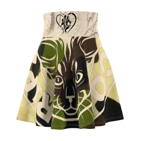 Women's  HIP HOP ART Skater Skirt (AOP)