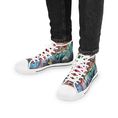 Men's High Top HIP HOP ART  Sneakers