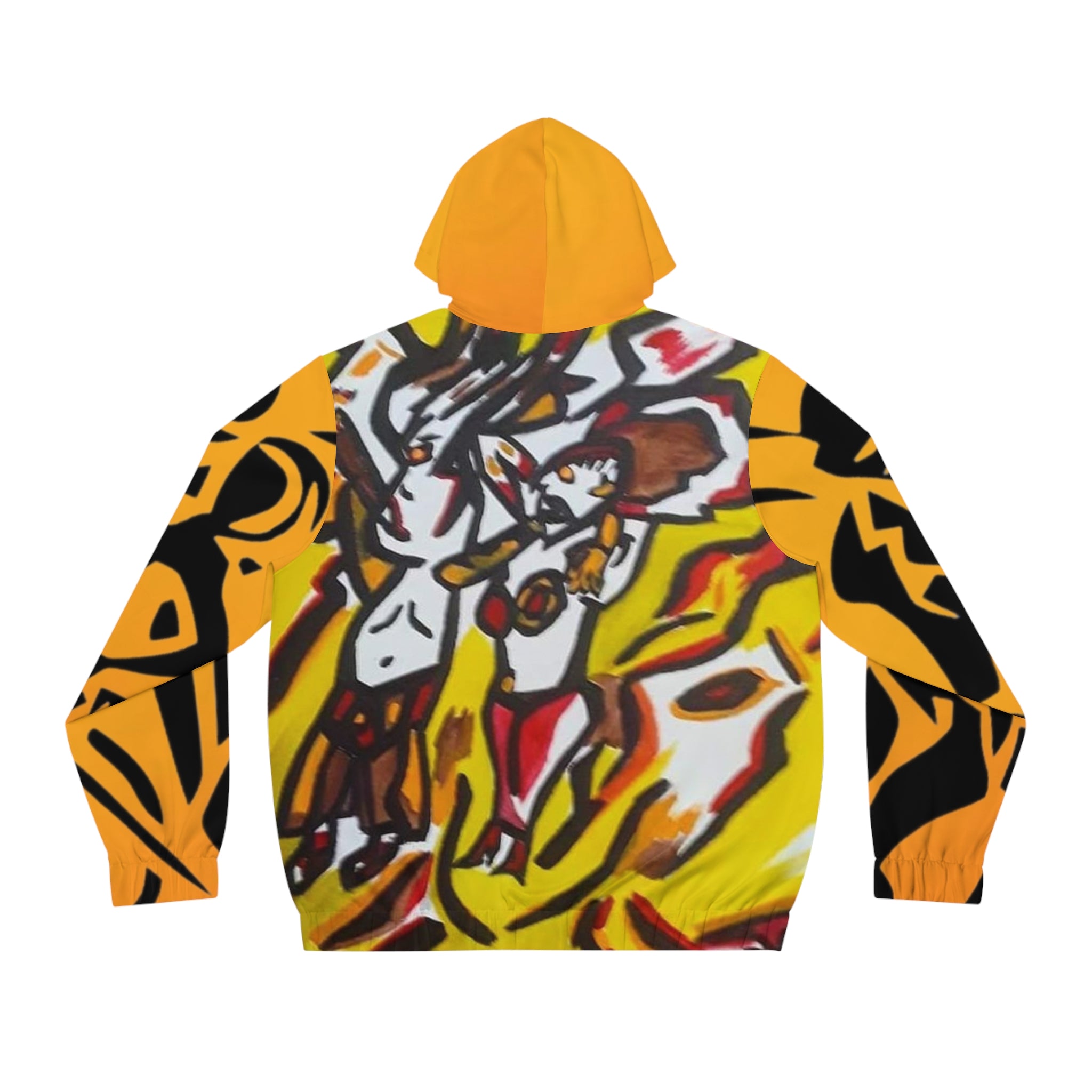 Men's Full-Zip HIP HOP ART Hoodie (AOP)