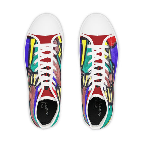 Men's High Top  HIP HOP ART Sneakers