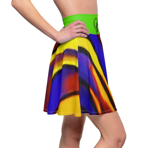 Women's HIP HOP ART Skater Skirt (AOP)