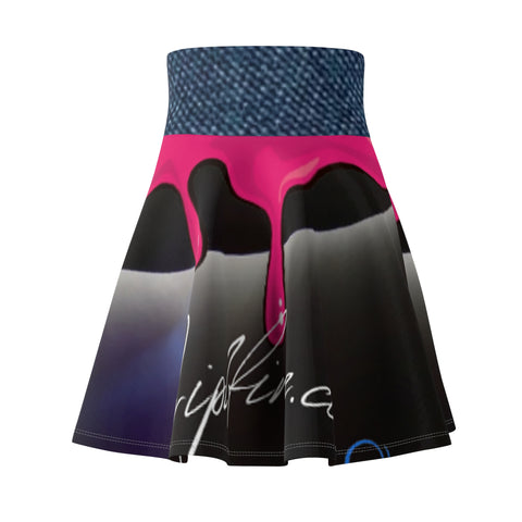 Women's HIP HOP ART Skater Skirt (AOP)