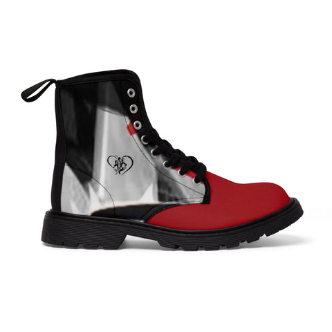 Men's Canvas  HIP HOP ART Boots