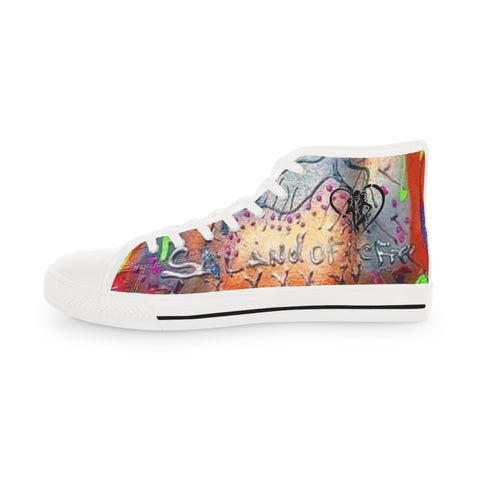 Men's High Top HIP HOP ART Sneakers