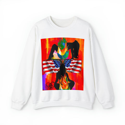 Unisex Heavy Blend™  HIP HOP ART Crewneck Sweatshirt