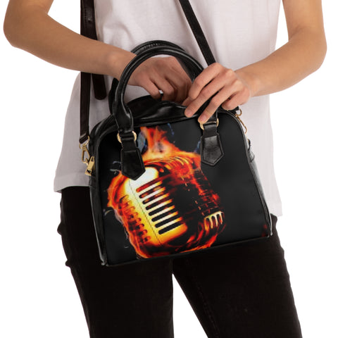 HIP HOP ART Shoulder Handbag