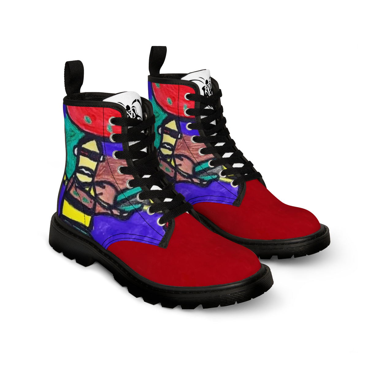 Men's Canvas HIP HOP ART Boots