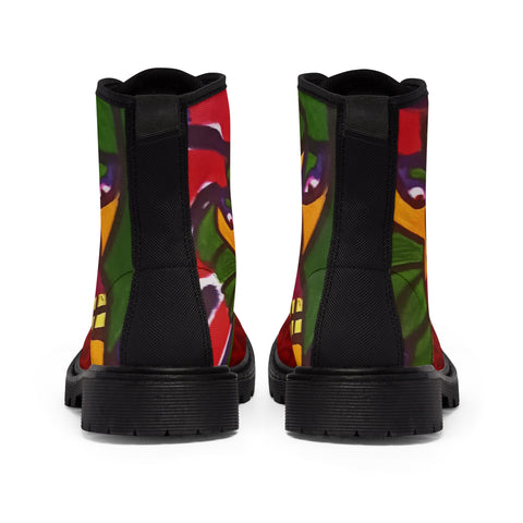 Men's Canvas HIP HOP ART Boots