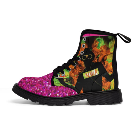 Men's Canvas  HIP HOP ART  Boots