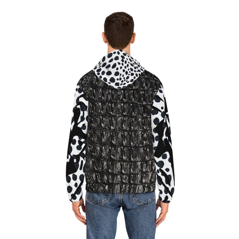 Men's Full-Zip HIP HOP ART Hoodie (AOP)