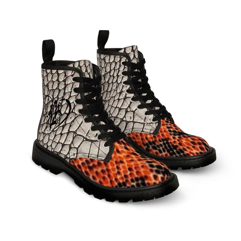 Men's Canvas  HIP HOP ART Boots